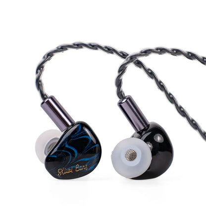 Linsoul Kiwi Ears Cadenza 10mm Beryllium Dynamic Driver IEM 3D Printed with Detachable Interchangeable Plug 2pin 3.5mm IEM Cable