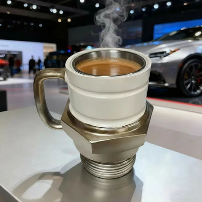 Creative Unique Spark Plug Mug Funny Decorative Industrial Coffee Cup Automotive Automotive Themed Mug Coffee Drinking