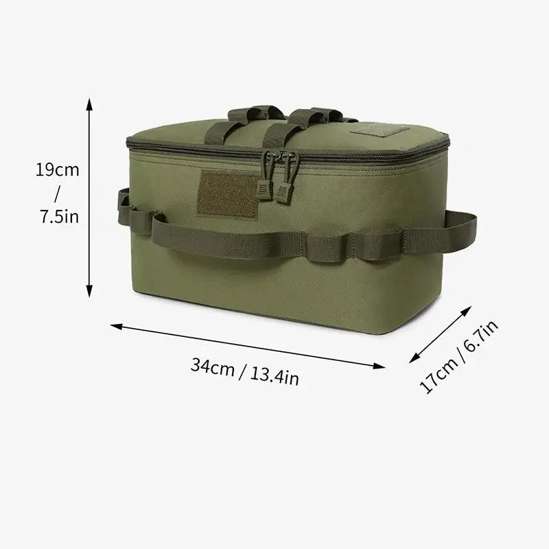 Outdoor  Large Capacity Camping Bag Lightweight Storage Bag Portable Handbag Picnic Bag Cookware Utensils Tools Bags