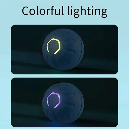 Smart Dog Toy Ball Electronic Interactive Pet Toy Moving Ball USB Automatic Moving Jumping Bouncing Toy Ball Puppy Cat Product