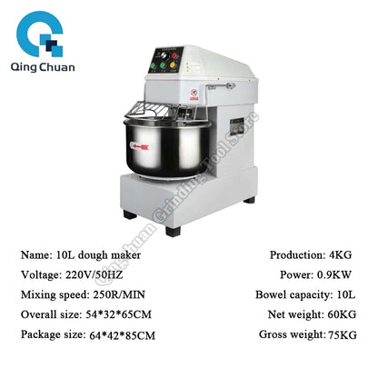 Dough Machine Commercial Large Capacity Fully Automatic Kneading Machine Dual Speed Dual Action Dough Mixing Machine By Sea