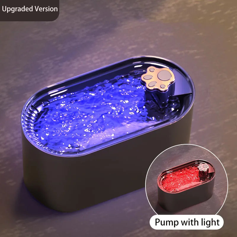 Large Capacity 3L Cat Water Fountain Automatic Recirculate Filtring Pet Fountain USB Electric Mute Cat Drinker Bowl Dispenser