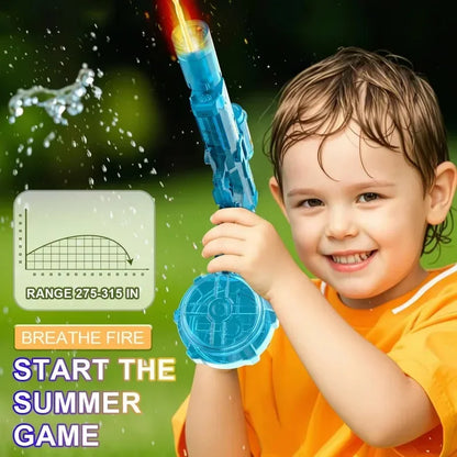 Hot New In Stock LED Electric Water Gun Automatic Continuous Fire Water Blaster Toy For Kids Adults Summer Pool Beach Party