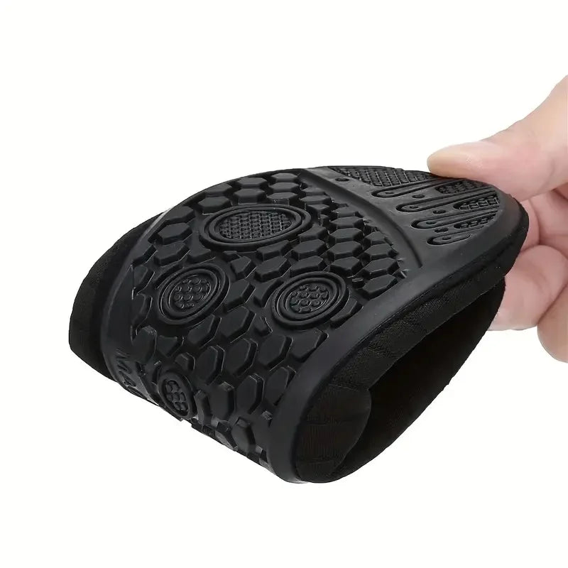 Unisex Hard Sole Striped Water Shoes | Quick-Dry Barefoot Beach & Swim Shoes for Hiking, Wading, Yoga, Fitness, Surfing, Diving