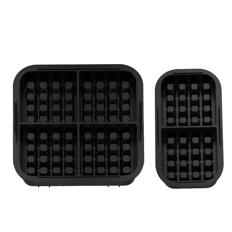 2Pcs For Ninja NA350 Reusable Air Fryer Tray Silicone Mold Air Fryer Liner Basket For Non-Stick Waffle Mold & Splash Guard Tool