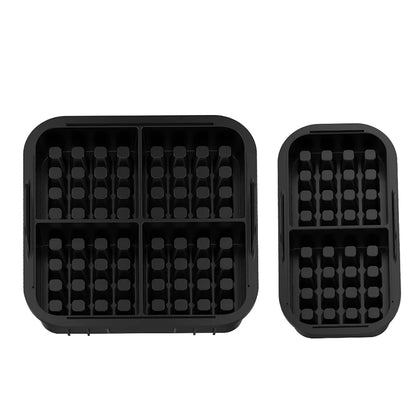 2Pcs For Ninja NA350 Reusable Air Fryer Tray Silicone Mold Air Fryer Liner Basket For Non-Stick Waffle Mold & Splash Guard Tool