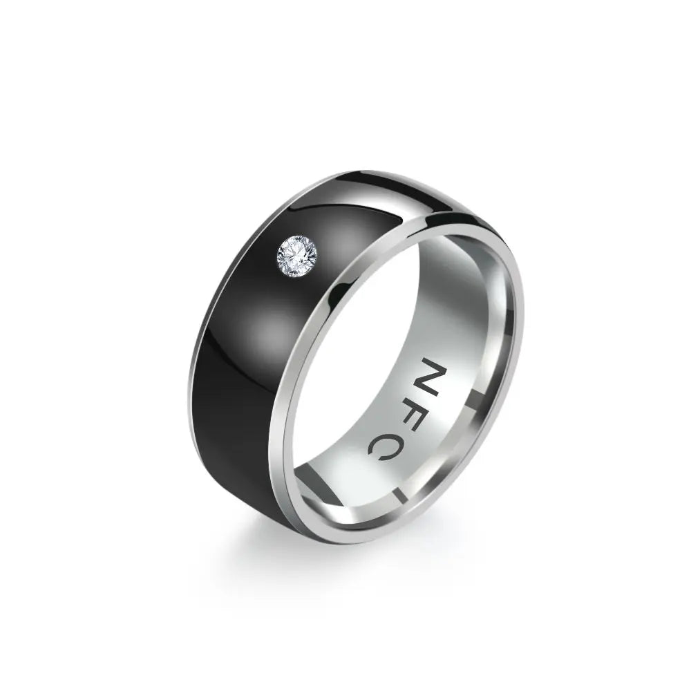 1PC NFC Smart Finger Ring Intelligent Wear Connect Android Phone Equipment Rings Fashion Jewelry Size 6/7/8/9/10/11/12