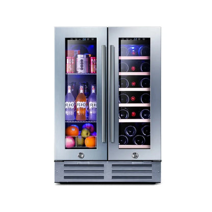 High quality 2024 BW-35D3  LOGO Low Noise 35L 12 Bottles Thermoelectric Wine Cooler Cabinet Refrigerator