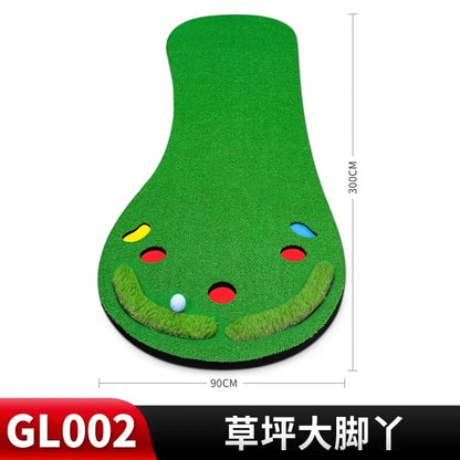 PGM Golf Green Home Golf Putting Mats Golf Putting Practice Equipment Professional Indoor Putting Practice Trainer