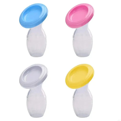 1PCS Baby Feeding Manual Breast Pump Partner Breast Collector Automatic Correction Breast Milk Silicone Pumps Maternity Products