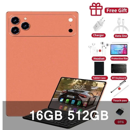 iPad 17 Pro Max SIM 16GB 11.6inch Tablet Dual 1TB MTK G99 5G Dual Card Video Android16 4K HD call WIFI MI Global Version PC AC37