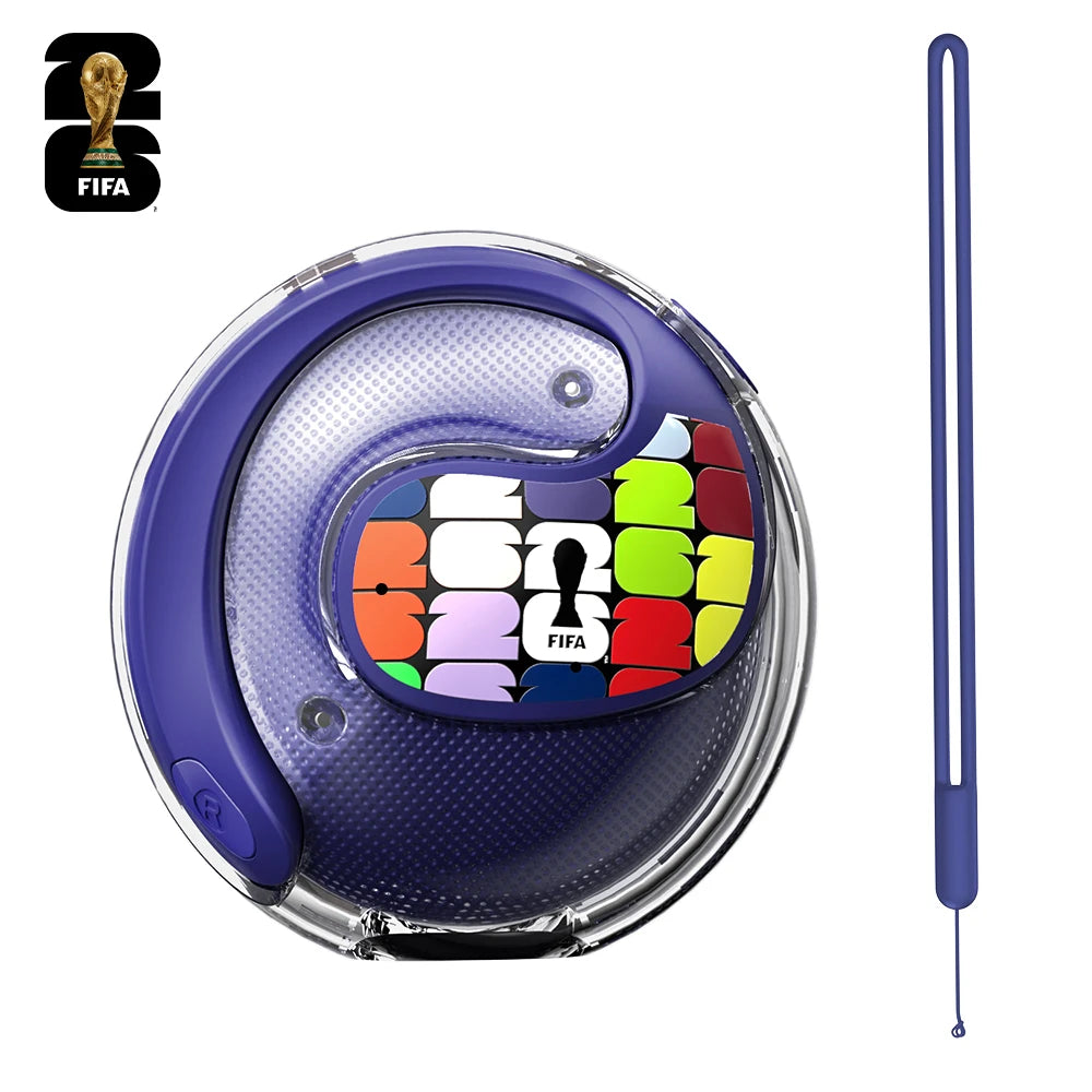 FIFA-F26E02 AI Translator Earbuds 138 Languages Real Time Two Way Translation Bluetooth 6.0 TWS Wireless Earbuds ENC Noise Cancelling 45H Battery 28ms Low Latency Gaming Headphones for Travel Business