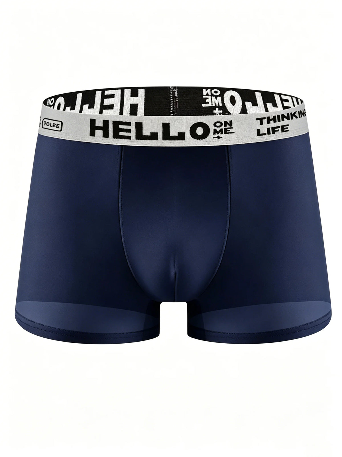 5pcs/set Men Ice Silk Underwear Quick Drying Men Boxer Shorts Plus Size XS-XL Breathable Boxer High Elastic Waist Male Underwear