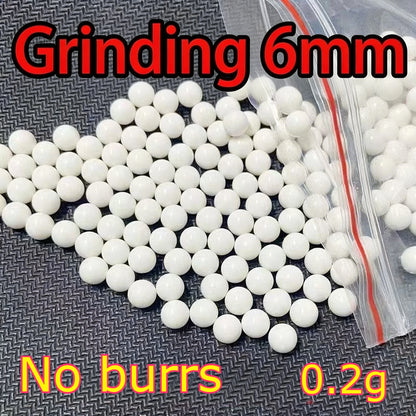 White 500 Rounds Airsoft BBs Bullets 0.2g Hunting Shooting 6mm BB Strikeball Rifle Gun Plastic Balls White Paintball