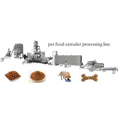 2026 Automatic Pet Food Machine for Dog Cat Food Making Machine