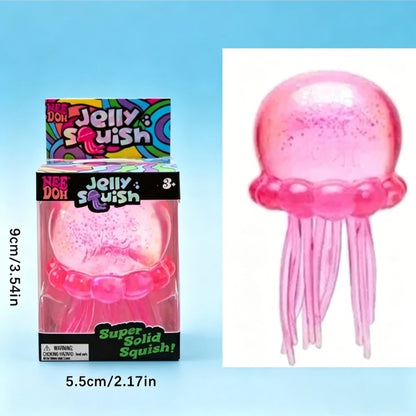 Nice Cube Nee Doh Squishy Squeeze Toy, Portable Stress Relief Sensory Fidget, Great for Kids & Adults with ADHD
