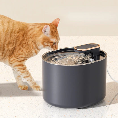 Large Capacity 3L Cat Water Fountain Automatic Recirculate Filtring Pet Fountain USB Electric Mute Cat Drinker Bowl Dispenser