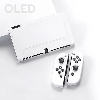 NEW SALE Protective Case Compatible With  Switch OLED Console And Joy-Cons, Switch Can Be Inserted In Dock With Shell