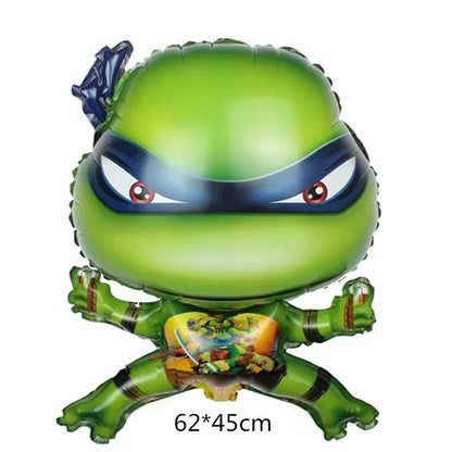 Cartoon Turtles Birthday Party Decorations Tableware Tablecloth Cup Plate Bag Napkins Balloon Baby Shower Turtles Party Favors