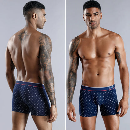 4pcs Cotton Boxers For Man Underwear Sexy Print Men's Panties Plus Size Brands Camouflage Mens Underpants Shorts