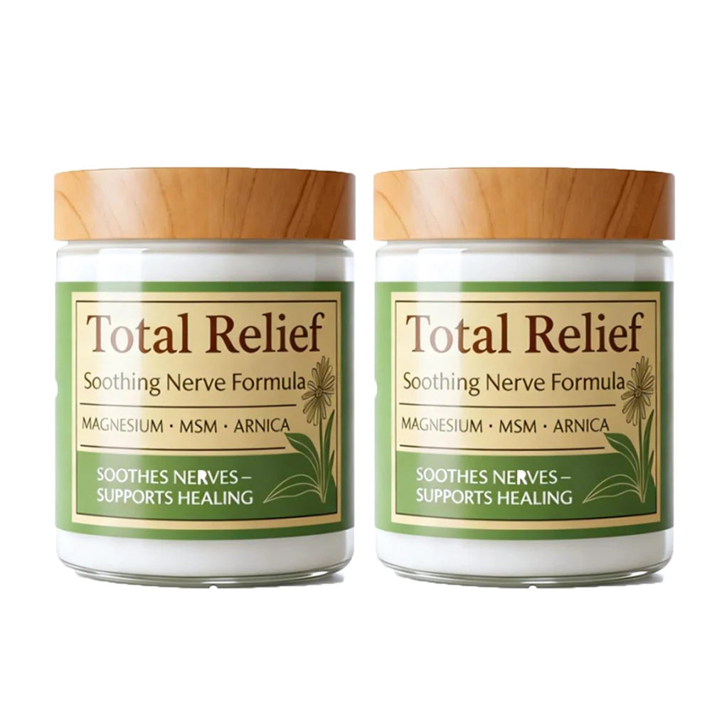 Total Magnesium Cream for Daily Body Massage Moisturizing Body for Joint Feet Hands Legs Muscles Soothing Care