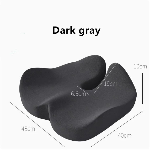 Slow Rebound Memory Foam Office Chair Cushion Woman Tailbone Pelvis Orthopedic Medical Lady Seat Cushion Beautiful Buttocks Pad