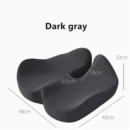 Slow Rebound Memory Foam Office Chair Cushion Woman Tailbone Pelvis Orthopedic Medical Lady Seat Cushion Beautiful Buttocks Pad