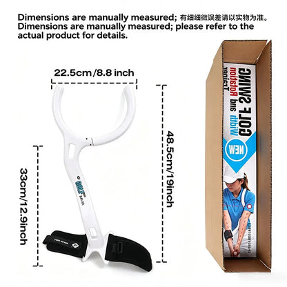 Golf Arm Swing Trainer, the prosendr widener, Golf swing width trainer, arm swing posture improve device, Suitable for practice