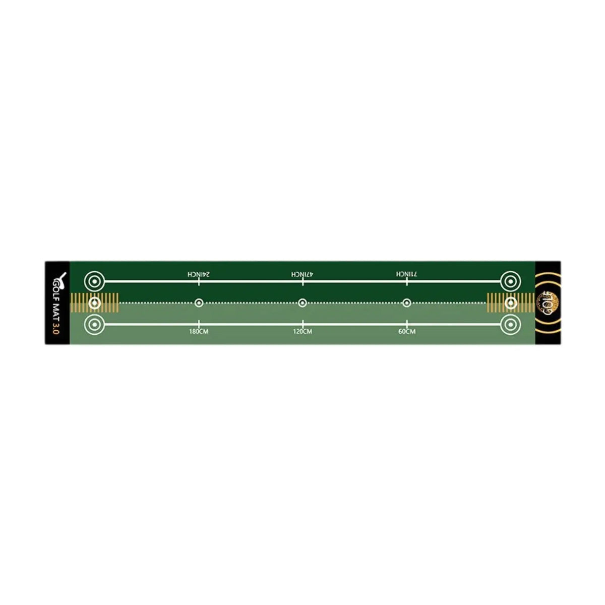Golf Putting Mat Practical Golf Practice Mat for Park Office Indoor Outdoor