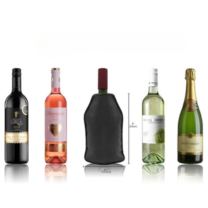 Wine Cooling Holder Ice Bag Jelly Picnic Beverage Nylon Wine Cooler Sleeve Soft Drink Rack Bar Tools Beer Champagne Bucket