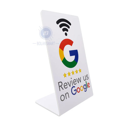 1pcs 13.56MHz Ntag215 Google Review Cards For Android/iPhone Tap URL Writing Social Business Review Cards Standard NFC Instagram