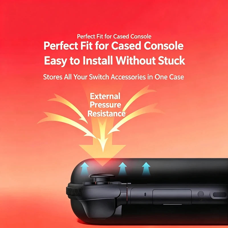 Console Storage Case for Nintendo Switch 2, Portable Hard Carry Bag Protective Case for NS2 Game Console