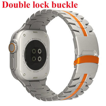 Stainless Steel Strap For Apple Watch Series 12 11 10 9 8 SE 3 46mm 45mm 42mm 44mm Metal Bracelet Band iWatch Ultra 4/3/2/1 49mm