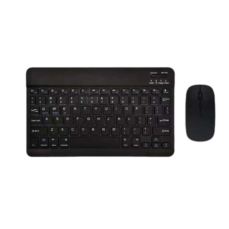 with Bluetooth Keyboard Mouse for Oukitel RT8 RT7 RT6 RT3 RT10 78Key Rechargeable Wireless 10inch Keyboard Mice Set Combo