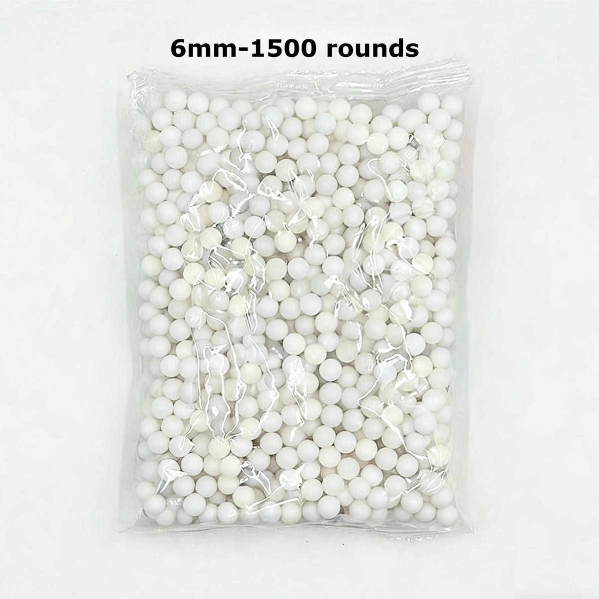 White 500 Rounds Airsoft BBs Bullets 0.2g Hunting Shooting 6mm BB Strikeball Rifle Gun Plastic Balls White Paintball