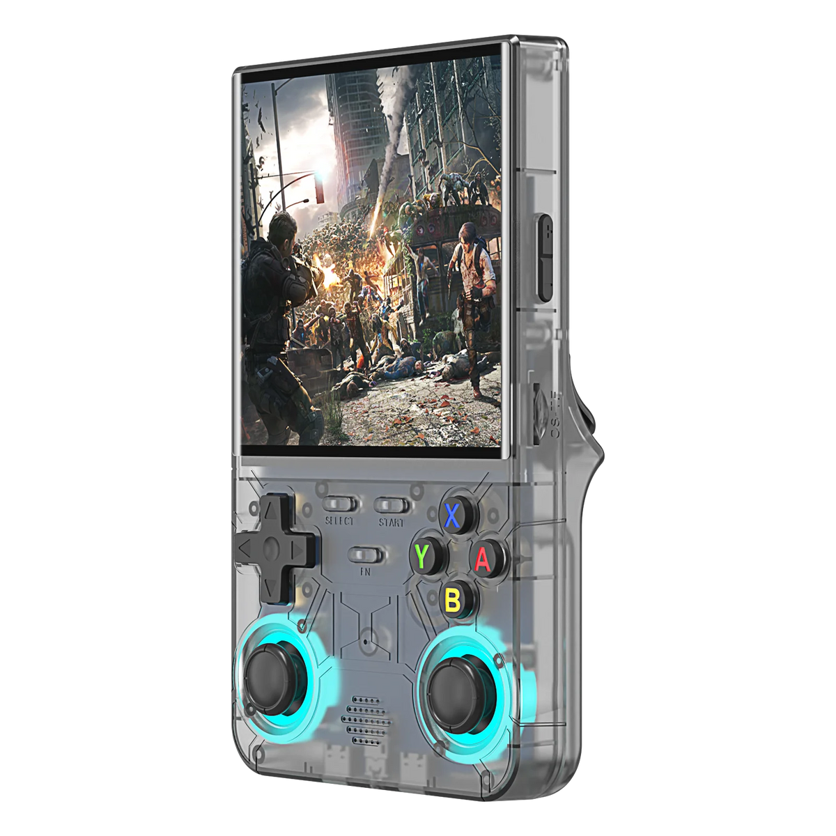 R36Ultra 4.0-inch Retro Handheld Game Console 128GB Portable Video Player Open-Source Linux System for Gaming