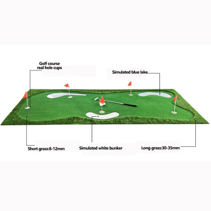 Indoor & Outdoor Golf Green Putting Practice Home Office Putting Simulation Simulation Course Practice Grass Carpet
