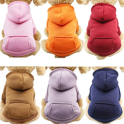 Dog Coat for Small Dogs | Warm Solid Pullover | Chihuahua, Yorkshire Terrier & Bulldog
