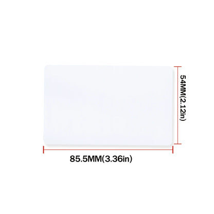 10/50pcs NFC Ntag216 Ntag215 Ntag213 White Card TAG ISO14443A RFID Cards Ntag 213 Chip for All NFC Enabled Phones