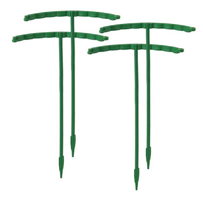 Plastic Plant Support Pile Stand Plant Support Pile for Flowers Greenhouses Arrangement Fixing Rod Holder Garden Tools
