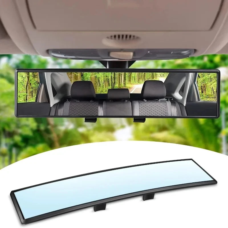 Wide Angle Convex Car Baby Rear View Mirror Anti Glare Large Vision Panoramic Interior Auxiliary Monitor for Vehicle Safety