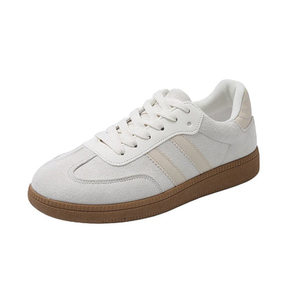 Shoes Woman 2025 Trend Casual Sneakers Comfortable Lace Up Flats Tennis Shoe Breathable Walking Jogging Shoe Zapatillas De Mujer