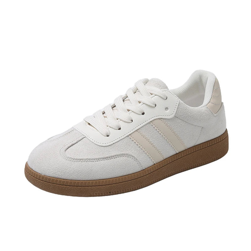 Shoes Woman 2025 Trend Casual Sneakers Comfortable Lace Up Flats Tennis Shoe Breathable Walking Jogging Shoe Zapatillas De Mujer