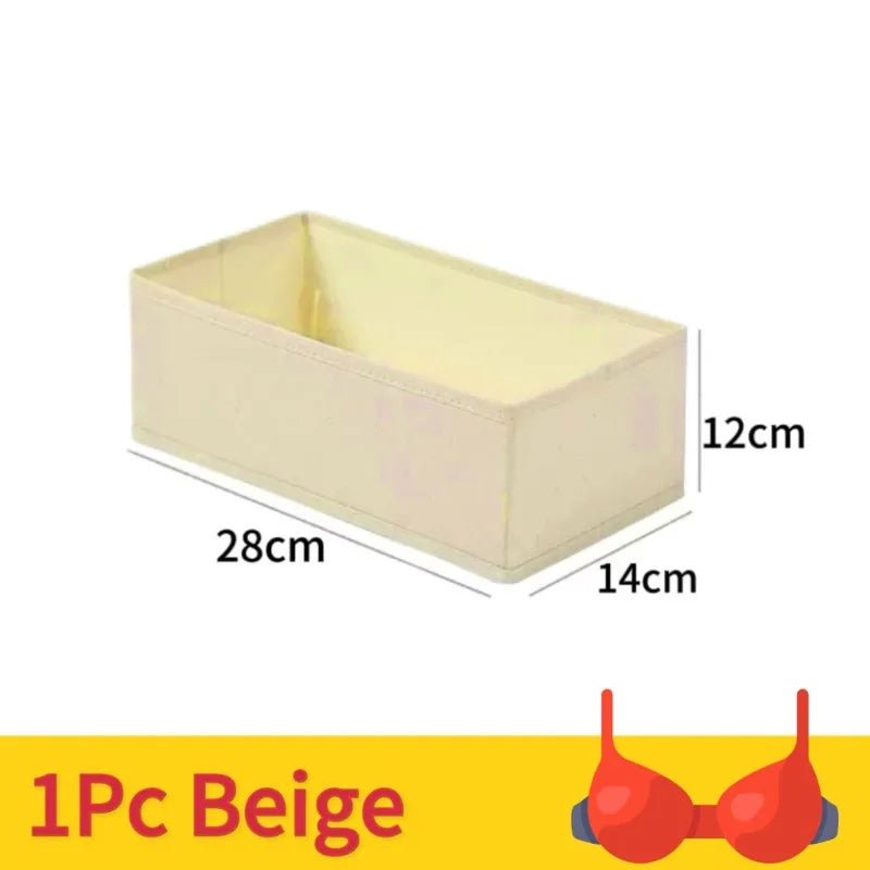 Underwear Organizers Of Cabinets And Drawers Wardrobe Clothes Bra Organizer For Underwear Socks Pants Home Foldable Storage Box