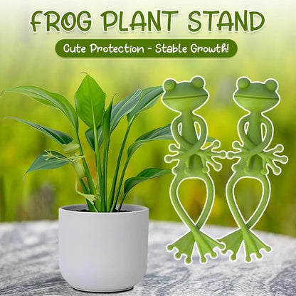 1/3/5PCS Green Frog Shaped Plant Clips DIY Flowers Vines Stem Holder Rack Gardening Gadgets Support for Plants Home Supplies ZYF