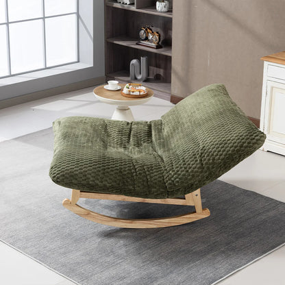43.3-inch Single-seater Lounge Sofa Without Armrests Made Of Comfortable Corduroy Fabri Suitable For Living Rooms Offices Apartments and Bedrooms