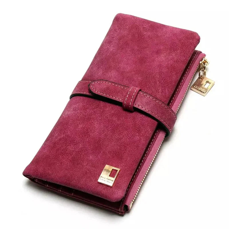 Luxury Designer Women's Long Wallet New Multi-card Position Clutch Handbags Female Multi-function Coin Purse Card Holder Pouch