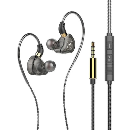 Original AK6 3.5mm Jack Wired Headphones Type C Plug Hifi Bass Stereo Earphone In-Ear Headset Game Earbuds for Xiaomi Samsung