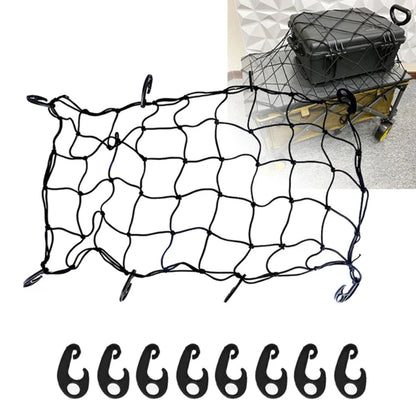 Camping Cart Luggage Net Camper Trolley Luggage Net Folding Cargo Nets Beach Cart Wagon Cart Heavy Duty Tie Rod Tools
