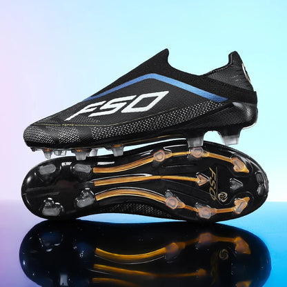 New Men Football Boots High-quality Soccer Shoes Sneakers Match Indoor Non-Slip Grass Cleats High-top Futsal Hot-selling Outdoor